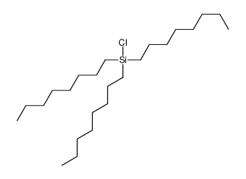 chloro(trioctyl)silane Structure