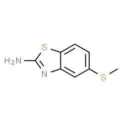 2-Benzothiazolamine,5-(methylthio)-(9CI)结构式