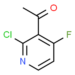 1-(2-Chloro-4-fluoro-3-pyridinyl)ethanone Structure