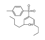 (5R)-7-(4-methylphenyl)sulfonyldodeca-6,8-dien-5-ol结构式