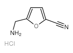 5-(氨基甲基)呋喃-2-甲腈盐酸盐结构式