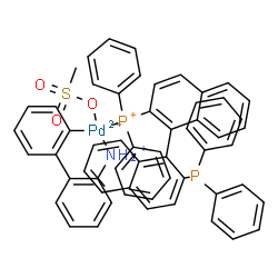 甲磺酸[2,2'-双(二苯基膦)-1,1'-联萘](2'-氨基-1,1'-联苯-2-基)钯(II)图片