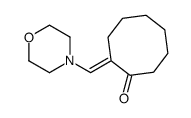 2-(morpholin-4-ylmethylidene)cyclooctan-1-one Structure