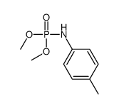 N-dimethoxyphosphoryl-4-methylaniline结构式