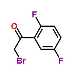 2-溴-2’,5’-二氟苯乙酮结构式