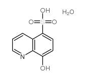 8-hydroxyquinoline-5-sulfonic acid monohydrate Structure