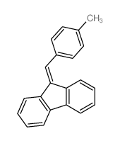 9H-Fluorene,9-[(4-methylphenyl)methylene]-结构式