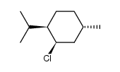 (1alpha,2beta,4beta)-2-chloro-1-(isopropyl)-4-methylcyclohexane structure