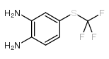 4-TRIFLUOROMETHYLTHIOBENZENE-1,2-DIAMINE Structure