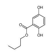 butyl 2,5-dihydroxybenzoate结构式