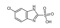 5(6)-Chlorobenzimidazole-2-sulfonic acid picture