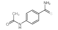 N-(4-carbamothioylphenyl)acetamide结构式