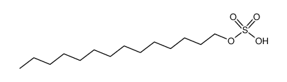 tetradecyl hydrogen sulphate picture