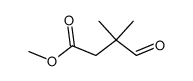 Methyl-3,3-dimethyl-4-oxobutanoate结构式