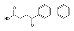 2-β-Carboxypropionylbiphenylen Structure