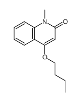 1-methyl-4-butoxyquinolin-2(1H)-one Structure