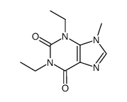 1,3-DIETHYL-7-METHYL-1H-PURINE-2,6(3H,7H)-DIONE Structure