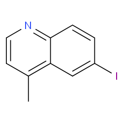 6-iodo-4-methylquinoline structure