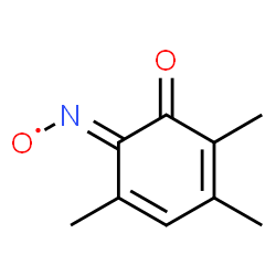 Nitroxide,2,4,5-trimethyl-6-oxo-2,4-cyclohexadien-1-ylidene (9CI)结构式