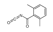 2,6-dimethylbenzoyl isocyanate Structure