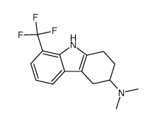 dimethyl-(8-trifluoromethyl-1,2,3,4-tetrahydro-carbazol-3-yl)-amine Structure