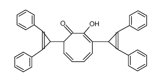 (2Z,4Z,6Z)-3,8-Bis-(2,3-diphenyl-cycloprop-2-enyl)-2-hydroxy-cycloocta-2,4,6-trienone结构式