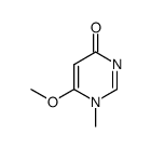 6-methoxy-1-methyl-1H-pyrimidin-4-one结构式