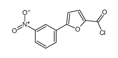 5-(3-nitrophenyl)furan-2-carbonyl chloride Structure