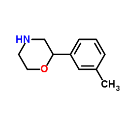 2-间甲苯吗啉结构式