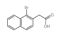 2-Naphthaleneaceticacid, 1-bromo-结构式