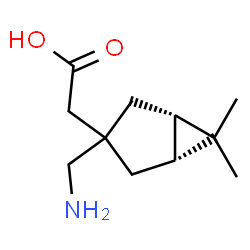 Bicyclo[3.1.0]hexane-3-acetic acid, 3-(aminomethyl)-6,6-dimethyl-, (1R,5S)-rel- (9CI) picture