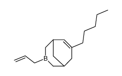 3-allyl-7-pentyl-3-bora-bicyclo[3.3.1]non-6-ene Structure