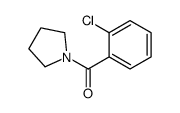 1-(2-Chlorobenzoyl)pyrrolidine结构式