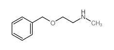 N-methyl-2-phenylmethoxy-ethanamine Structure