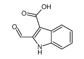 2-formyl-1H-indole-3-carboxylic acid结构式