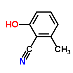 2-Hydroxy-6-methylbenzonitrile Structure