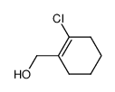 (2-chloro-1-cyclohexen-1-yl)methanol Structure