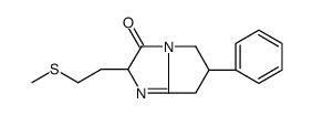 2,5,6,7-Tetrahydro-2-(2-(methylthio)ethyl)-6-phenyl-3H-pyrrolo(1,2-a)i midazol-3-one picture