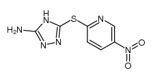 5-(5-Nitro-pyridin-2-ylsulfanyl)-4H-[1,2,4]triazol-3-ylamine picture