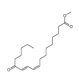 methyl (9Z,11E)-13-oxooctadeca-9,11-dienoate structure