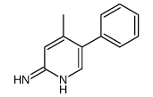 4-methyl-5-phenylpyridin-2-amine Structure