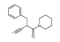 2-isocyano-3-phenyl-1-piperidin-1-ylpropan-1-one结构式