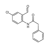 N-(4-chloro-2-formylphenyl)-2-phenylacetamide Structure