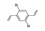 1,4-dibromo-2,5-divinylbenzene structure