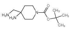 4-氨基-4-(氨基甲基)哌啶-1-羧酸叔丁酯图片