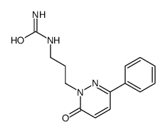 3-(6-oxo-3-phenylpyridazin-1-yl)propylurea Structure