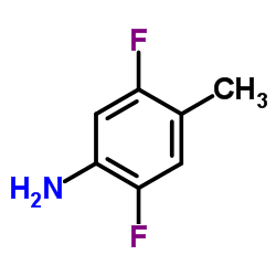 2,5-Difluoro-4-methylaniline Structure