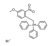 [(4-Methoxy-2-nitrophenyl)methyl]triphenyl-phosphonium Bromide结构式