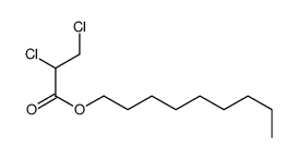 nonyl 2,3-dichloropropanoate结构式