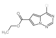 ethyl 4-chloropyrrolo[2,1-f][1,2,4]triazine-6-carboxylate picture